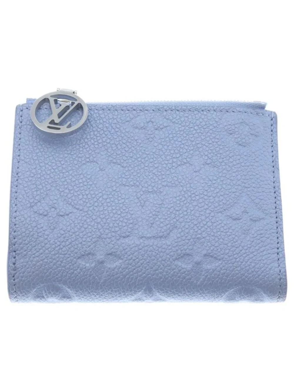 Louis Vuitton Monogram Empreinte Portefeuille Lisa Compact Wallet Trifold Coin